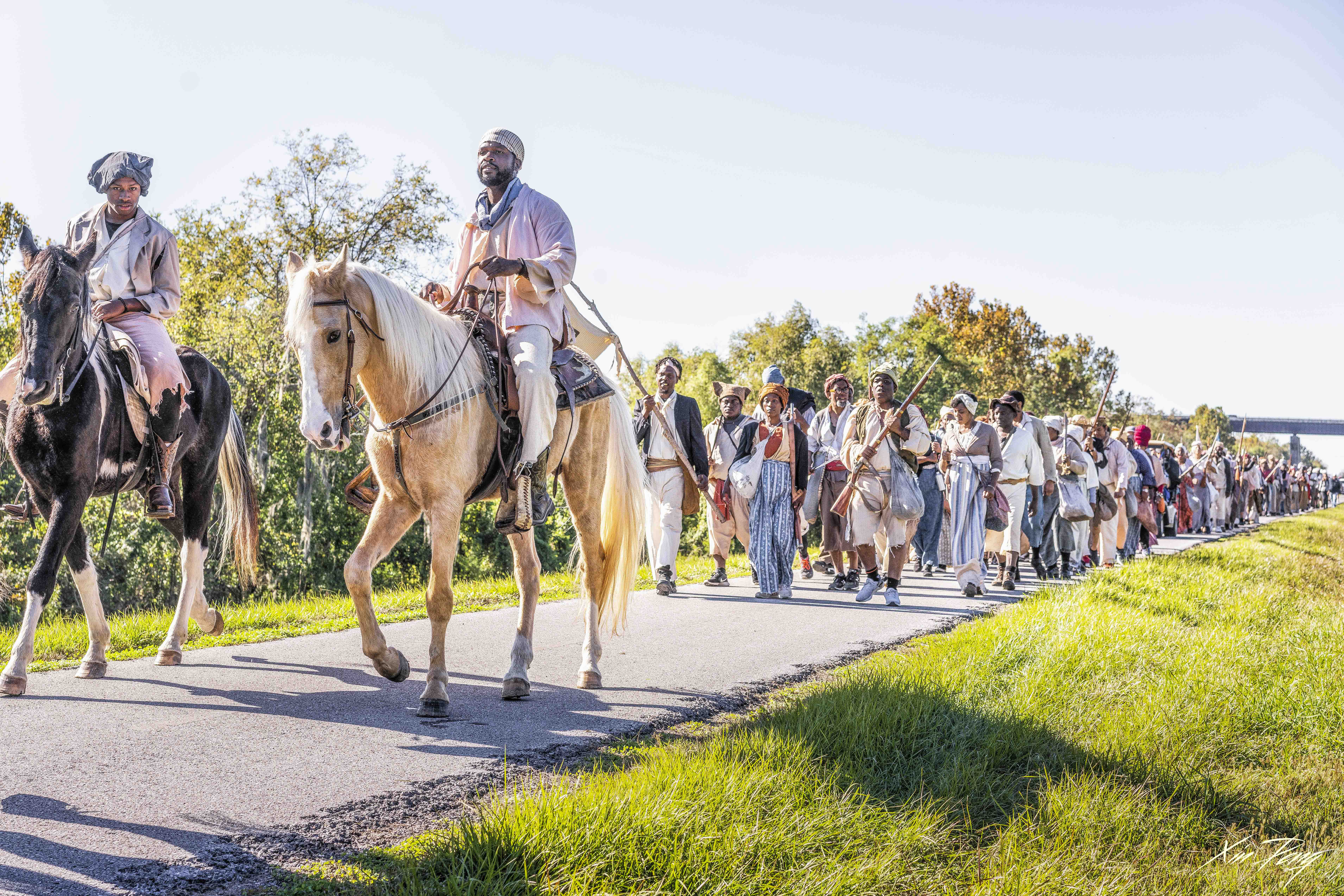 Slave Revolt Reenactment