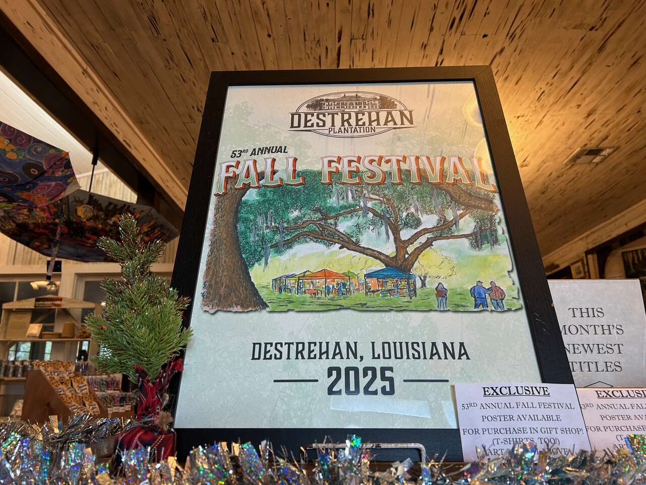 dummy spacer of LIMITED EDITION: Destrehan Plantation 53rd Fall Festival Poster