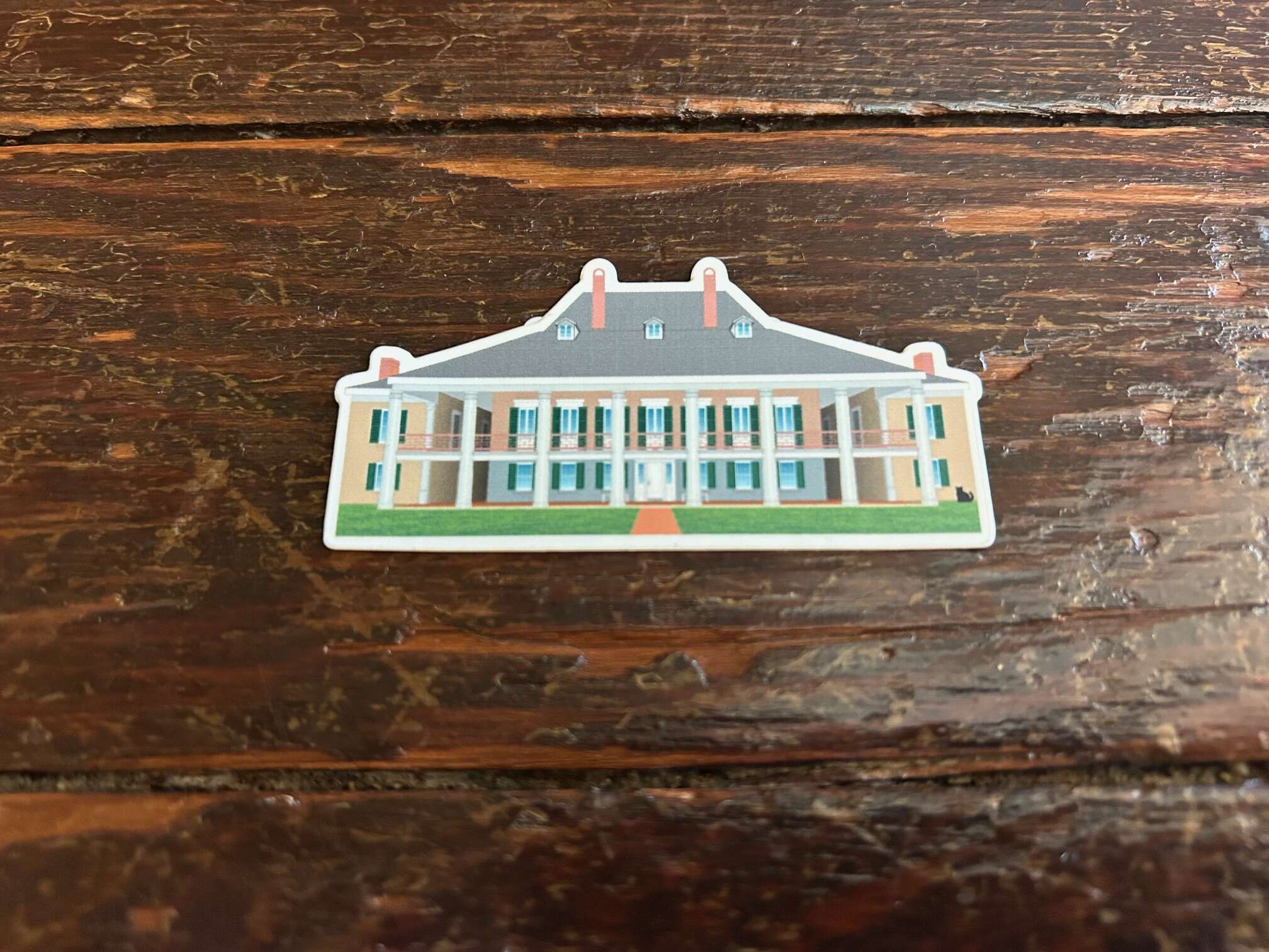 dummy spacer of Destrehan Plantation Sticker